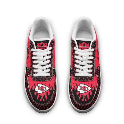 Footwearstorm Kansas City Chiefs NFL Air Low-Top Sneakers Shoes For Men And Women 1205719