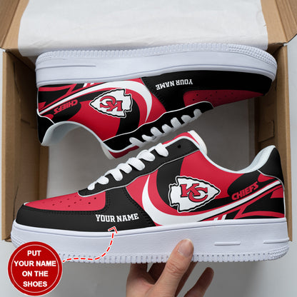 Footwearstorm Kansas City Chiefs NFL Air Low-Top Sneakers Shoes For Men And Women 1205346