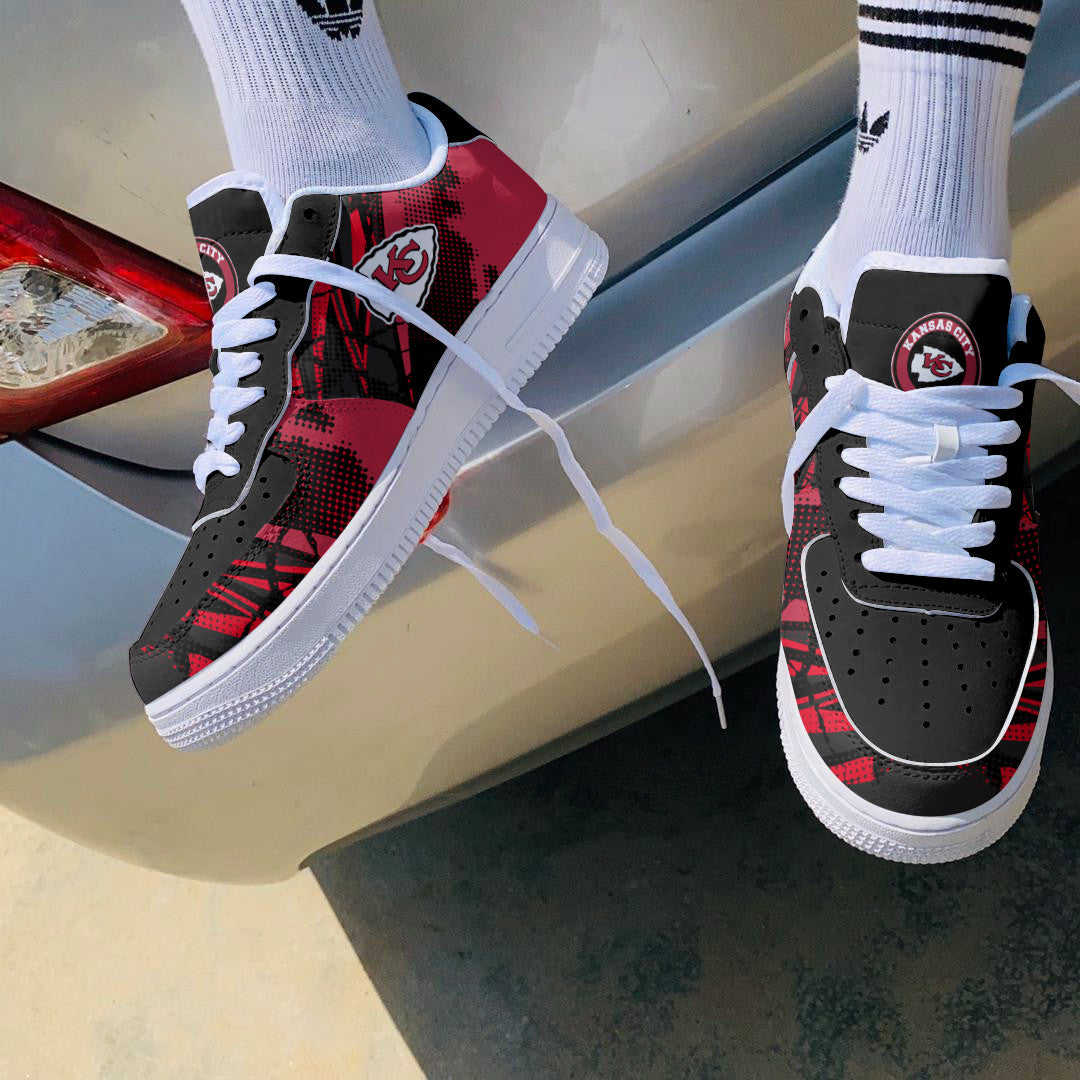 Footwearstorm Kansas City Chiefs NFL Air Low-Top Sneakers Shoes For Men And Women 1205350