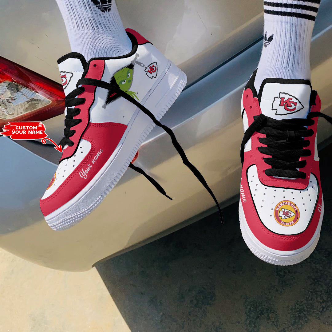 Footwearstorm Kansas City Chiefs NFL Air Low-Top Sneakers Shoes For Men And Women 1205885