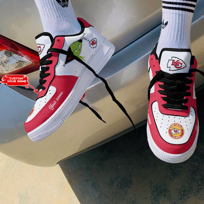 Footwearstorm Kansas City Chiefs NFL Air Low-Top Sneakers Shoes For Men And Women 1205885
