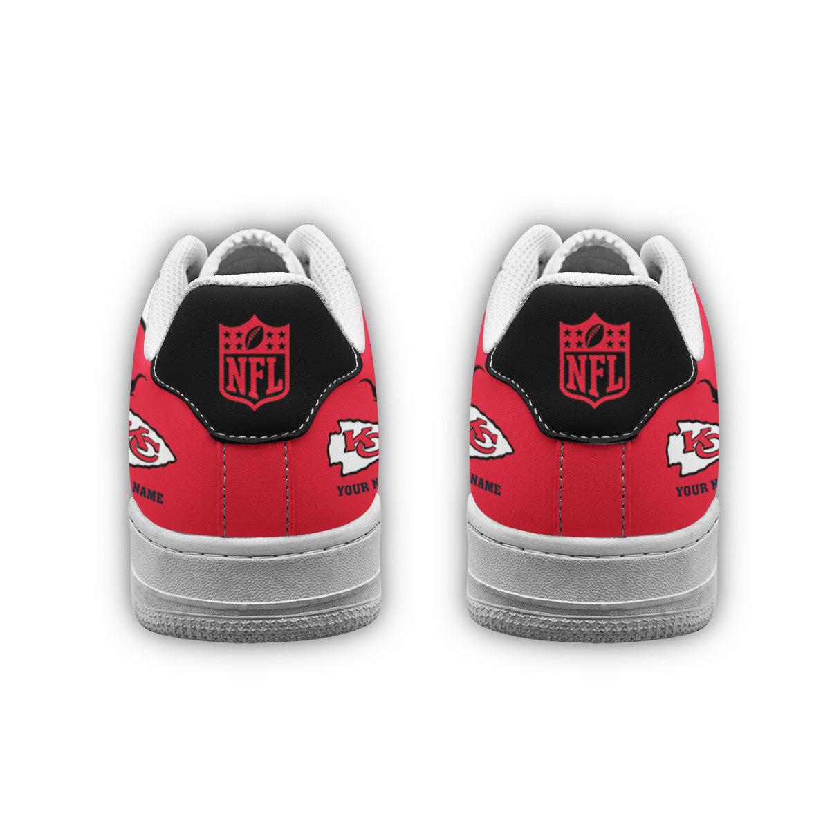 Footwearstorm Kansas City Chiefs NFL Air Low-Top Sneakers Shoes For Men And Women 1205719