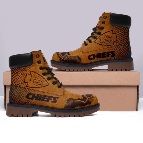Footwearstorm Kansas City Chiefs TBL Boots Shoes For Men And Women 3