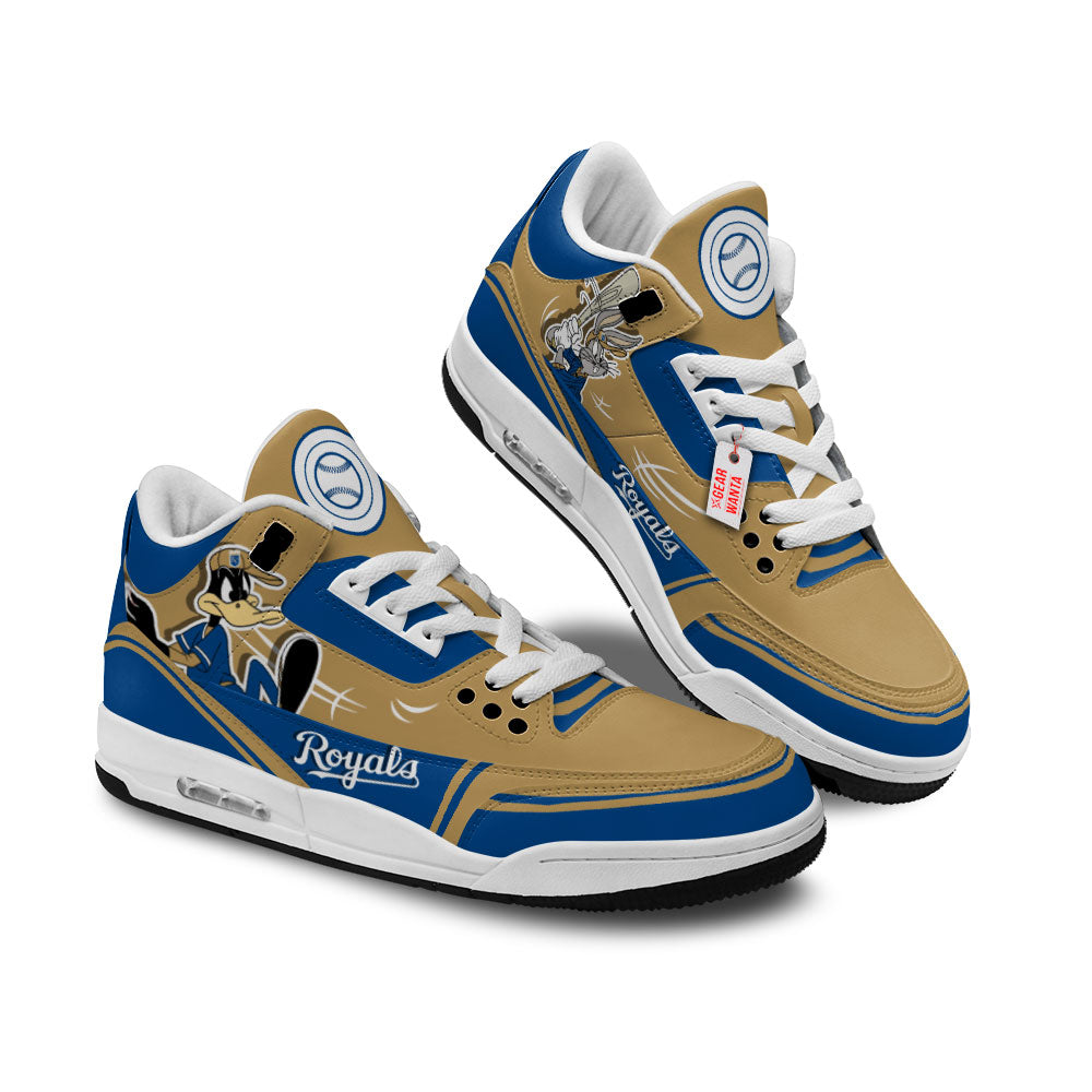 Footwearstorm Kansas City Royals AJ3 Sneakers Shoes For Men And Women
