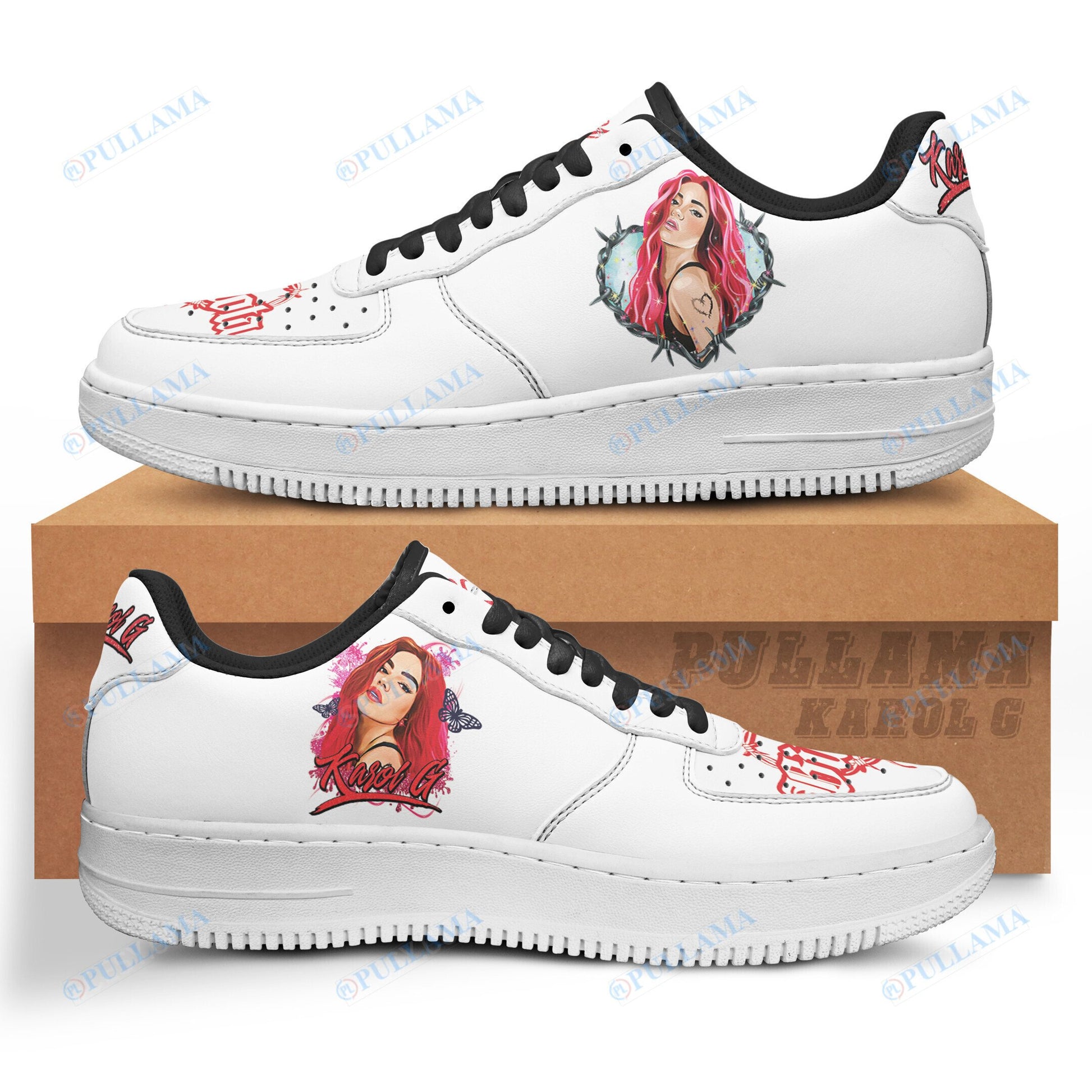Footwearstorm Karol G Air Low-Top Sneakers Shoes For Men And Women 1205135
