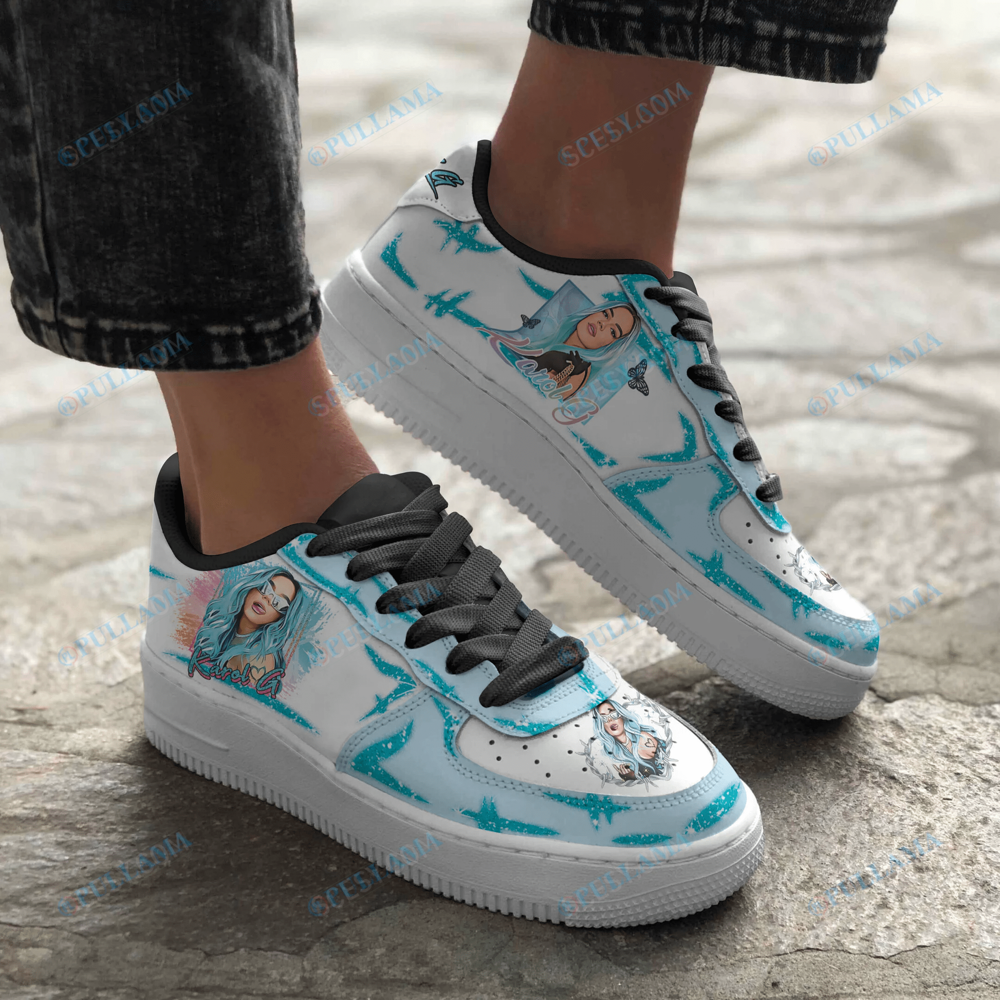 Footwearstorm Karol G Air Low-Top Sneakers Shoes For Men And Women 1205138
