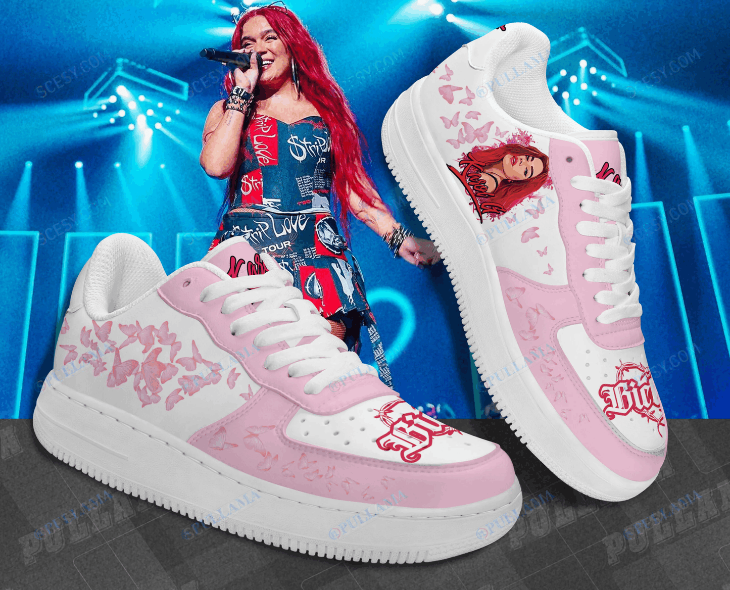 Footwearstorm Karol G Air Low-Top Sneakers Shoes For Men And Women 1205136