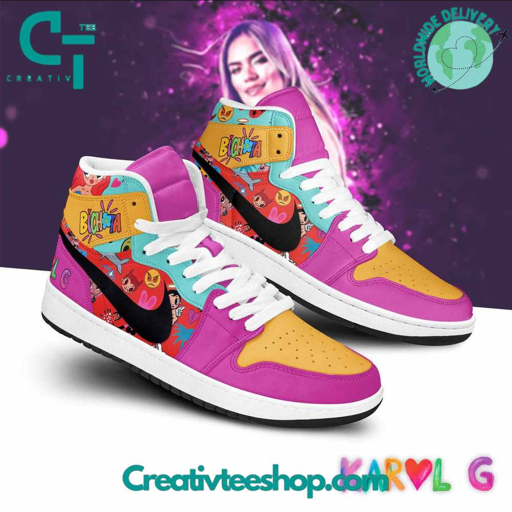 Footwearstorm Karol G  AJ1 High Sneakers Shoes For Men And Women 1