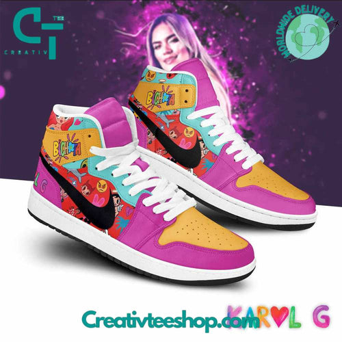 Footwearstorm Karol G  AJ1 High Sneakers Shoes For Men And Women 1