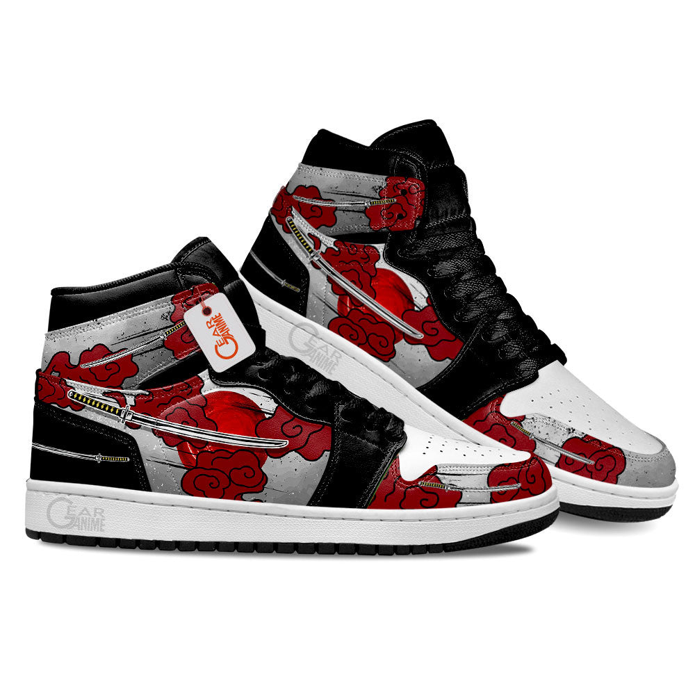 Footwearstorm Katana Red Clouds AJ1 High Sneakers Shoes For Men And Women 1