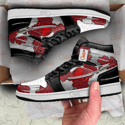 Footwearstorm Katana Red Clouds AJ1 High Sneakers Shoes For Men And Women 1