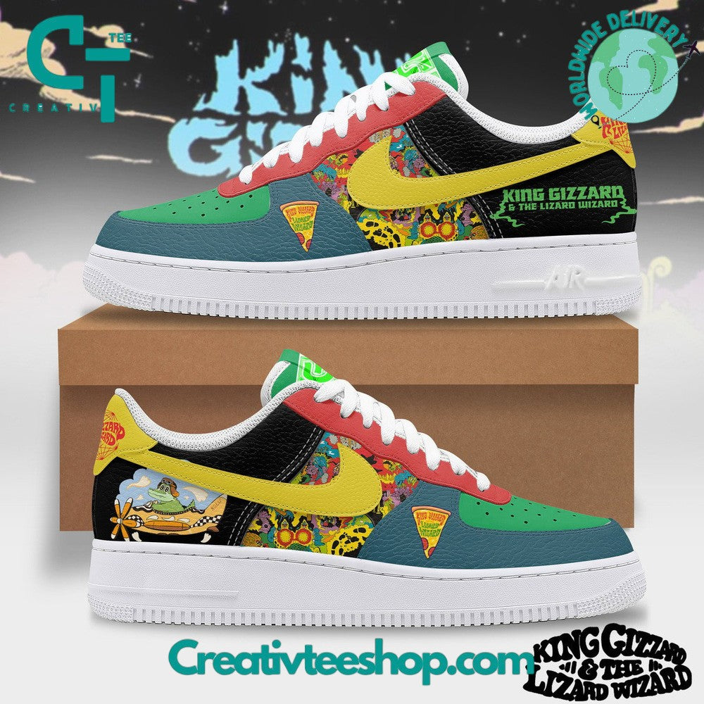 Footwearstorm King Gizzard &amp; the Lizard Wizard  Air Low-Top Sneakers Shoes For Men And Women 1