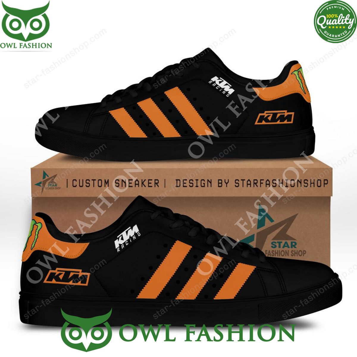 Footwearstorm KTM Racing Skate Stan Shoes Sneakes For Men And Women 1