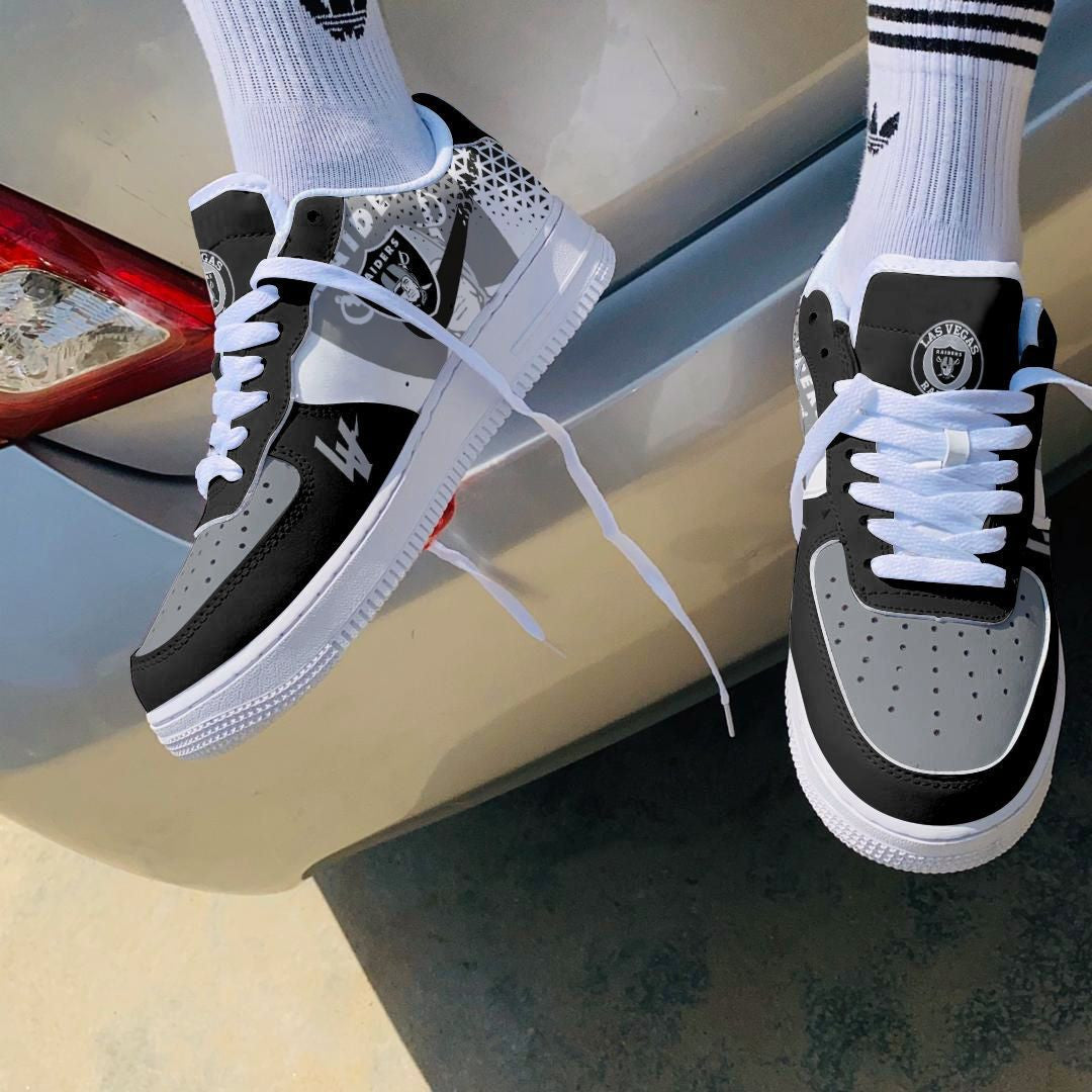 Footwearstorm Las Vegas Raiders Air Low-Top Sneakers Shoes For Men And Women 120539