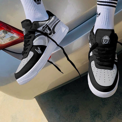 Footwearstorm Las Vegas Raiders Air Low-Top Sneakers Shoes For Men And Women 120525