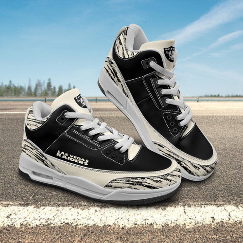 Footwearstorm Las Vegas Raiders AJ3 Sneakers Shoes For Men And Women