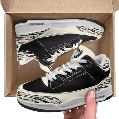 Footwearstorm Las Vegas Raiders AJ3 Sneakers Shoes For Men And Women