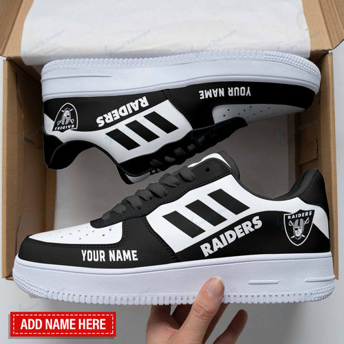 Footwearstorm Las Vegas Raiders NFL Air Low-Top Sneakers Shoes For Men And Women 1205334