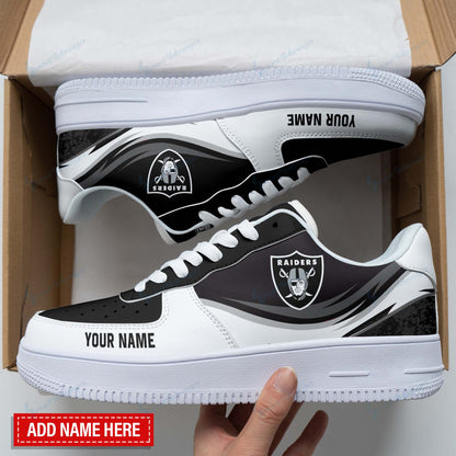 Footwearstorm Las Vegas Raiders NFL Air Low-Top Sneakers Shoes For Men And Women 1205732