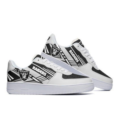 Footwearstorm Las Vegas Raiders NFL Air Low-Top Sneakers Shoes For Men And Women 1205345
