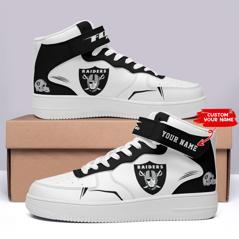Footwearstorm Las Vegas Raiders NFL Air Low-Top Sneakers Shoes For Men And Women 1205527