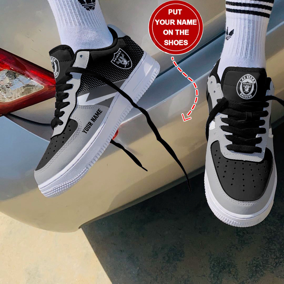 Footwearstorm Las Vegas Raiders NFL Air Low-Top Sneakers Shoes For Men And Women 1205750