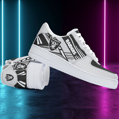 Footwearstorm Las Vegas Raiders NFL Air Low-Top Sneakers Shoes For Men And Women 1205735