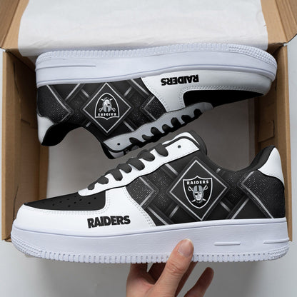 Footwearstorm Las Vegas Raiders NFL Air Low-Top Sneakers Shoes For Men And Women 1205348