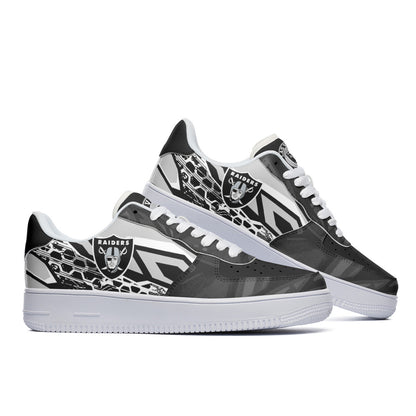 Footwearstorm Las Vegas Raiders NFL Air Low-Top Sneakers Shoes For Men And Women 1205338