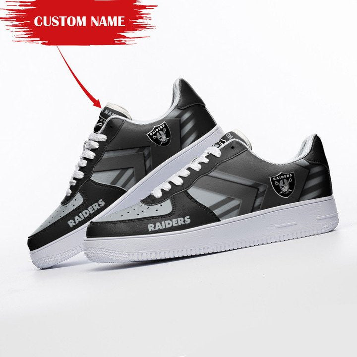 Footwearstorm Las Vegas Raiders NFL Air Low-Top Sneakers Shoes For Men And Women 1205729