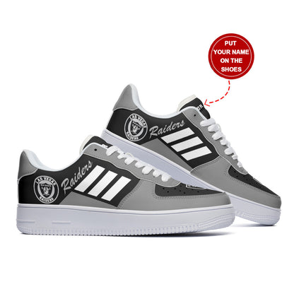 Footwearstorm Las Vegas Raiders NFL Air Low-Top Sneakers Shoes For Men And Women 1205752