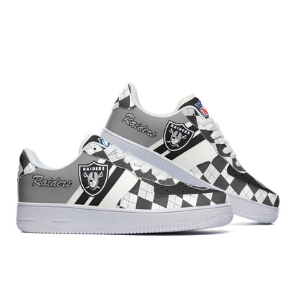 Footwearstorm Las Vegas Raiders NFL Air Low-Top Sneakers Shoes For Men And Women 1205341