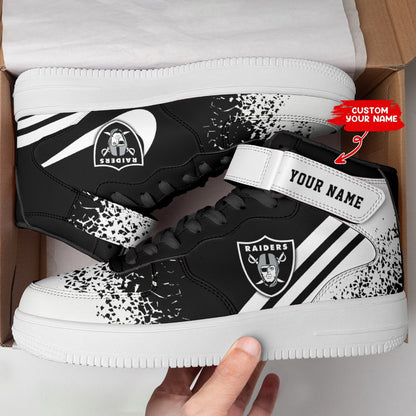 Footwearstorm Las Vegas Raiders NFL Air Low-Top Sneakers Shoes For Men And Women 1205526