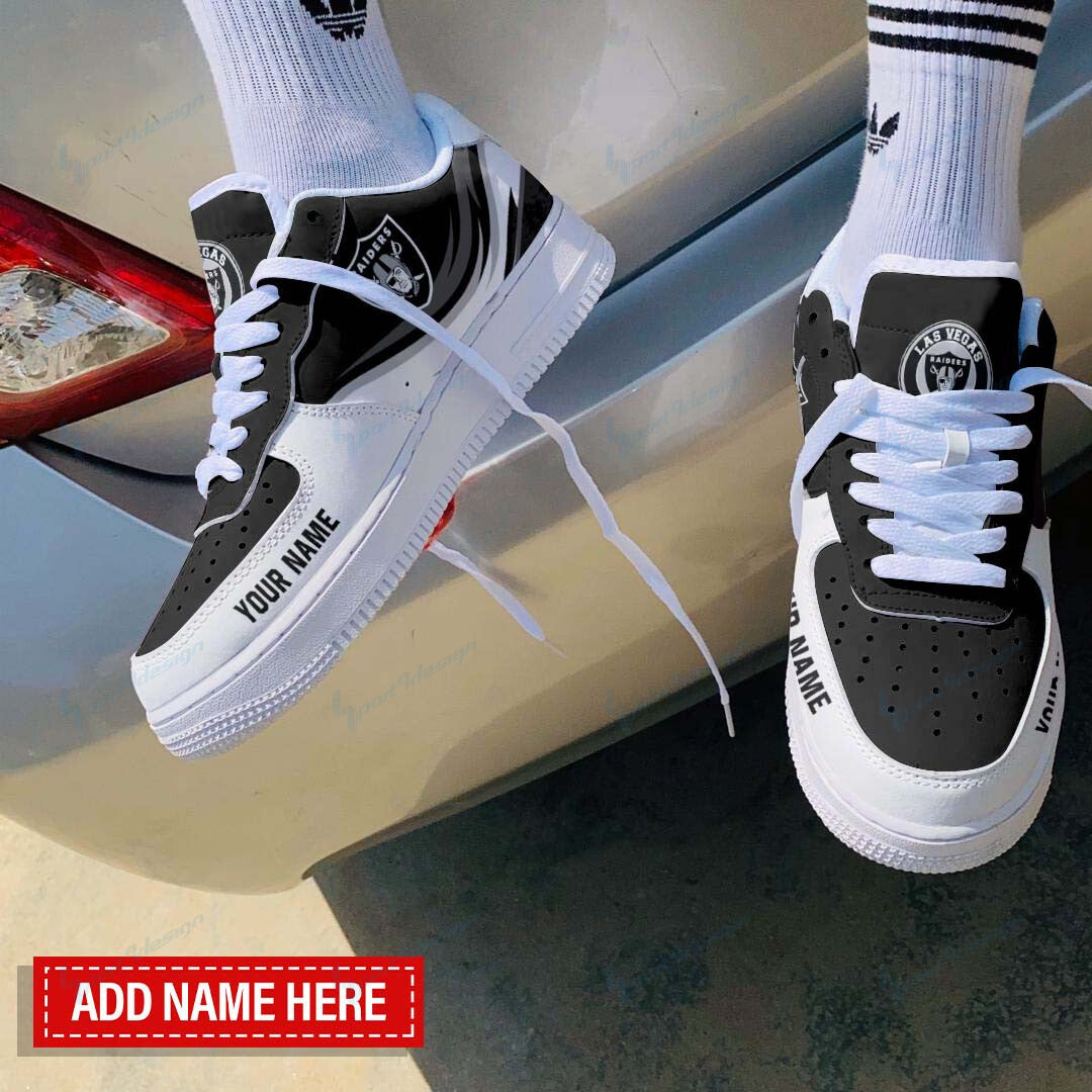 Footwearstorm Las Vegas Raiders NFL Air Low-Top Sneakers Shoes For Men And Women 1205732