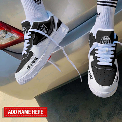 Footwearstorm Las Vegas Raiders NFL Air Low-Top Sneakers Shoes For Men And Women 1205732