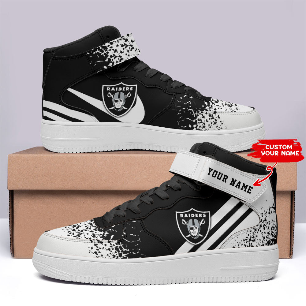 Footwearstorm Las Vegas Raiders NFL Air Low-Top Sneakers Shoes For Men And Women 1205526