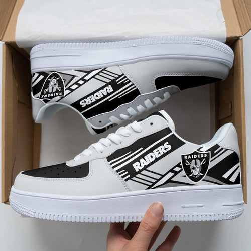 Footwearstorm Las Vegas Raiders NFL Air Low-Top Sneakers Shoes For Men And Women 1205735