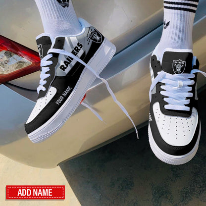 Footwearstorm Las Vegas Raiders NFL Air Low-Top Sneakers Shoes For Men And Women 1205736