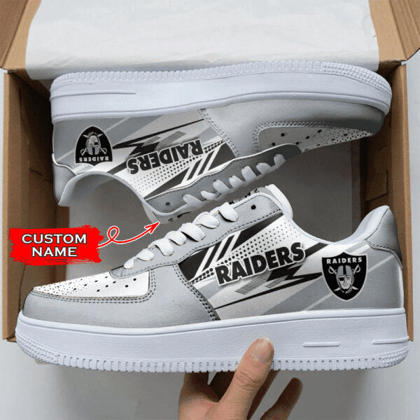 Footwearstorm Las Vegas Raiders NFL Air Low-Top Sneakers Shoes For Men And Women 1205722