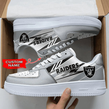 Footwearstorm Las Vegas Raiders NFL Air Low-Top Sneakers Shoes For Men And Women 1205722