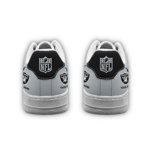 Footwearstorm Las Vegas Raiders NFL Air Low-Top Sneakers Shoes For Men And Women 1205731