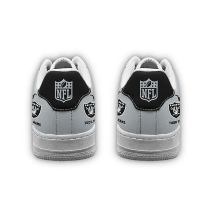 Footwearstorm Las Vegas Raiders NFL Air Low-Top Sneakers Shoes For Men And Women 1205731