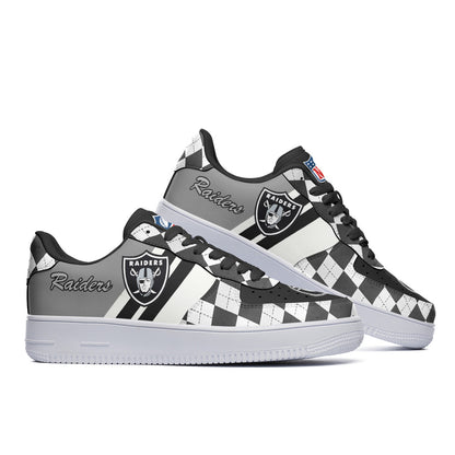 Footwearstorm Las Vegas Raiders NFL Air Low-Top Sneakers Shoes For Men And Women 1205768