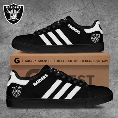 Footwearstorm Las Vegas Raiders Skate Stan Shoes Sneakes For Men And Women 6