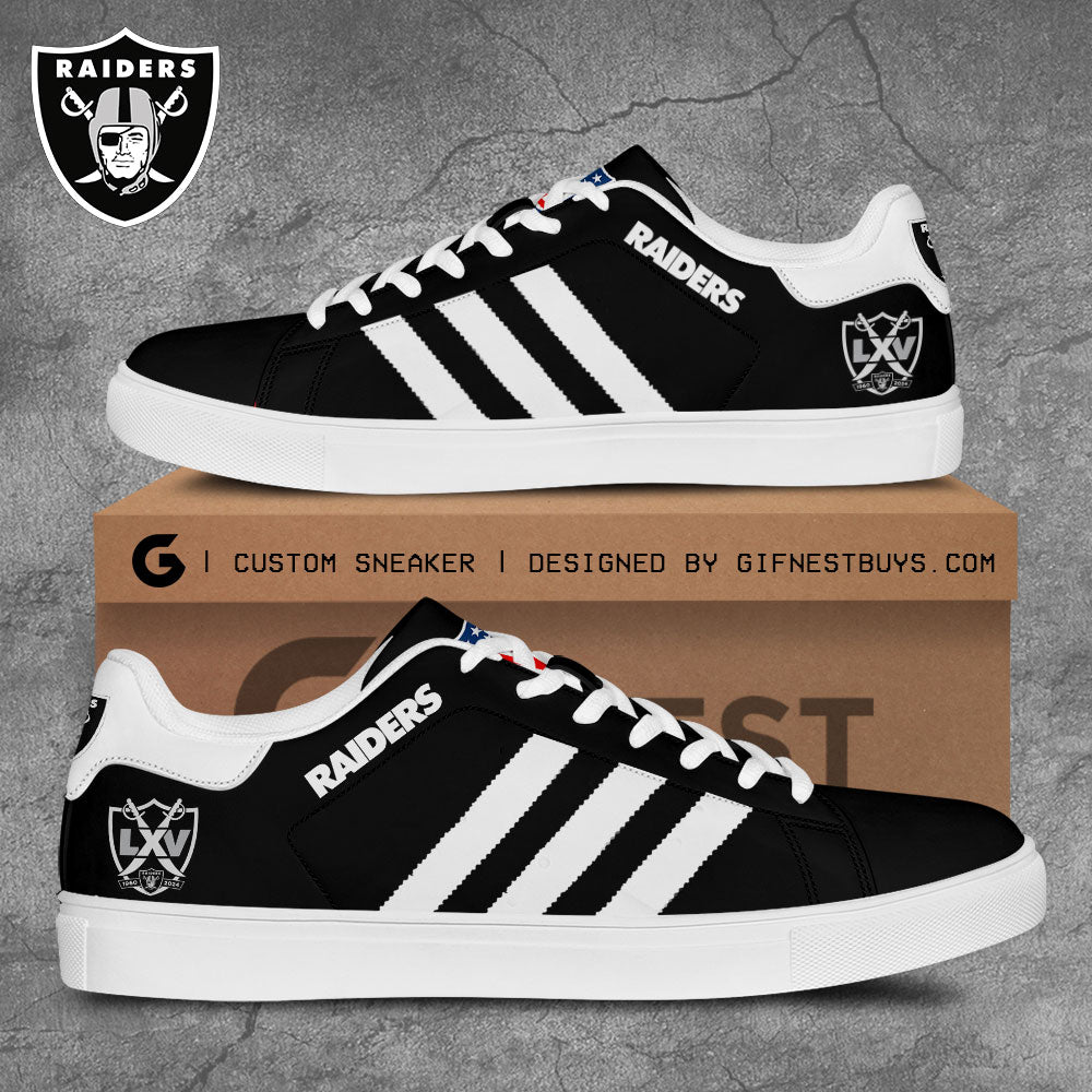 Footwearstorm Las Vegas Raiders Skate Stan Shoes Sneakes For Men And Women 6