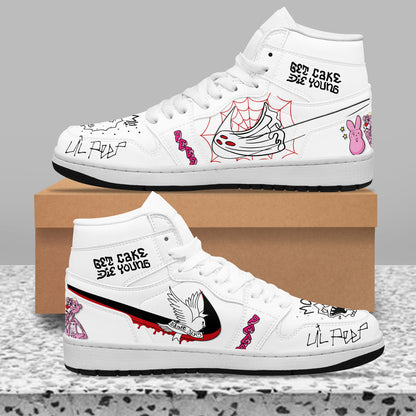 Footwearstorm Lil Peep AJ1 High Sneakers Shoes For Men And Women 1