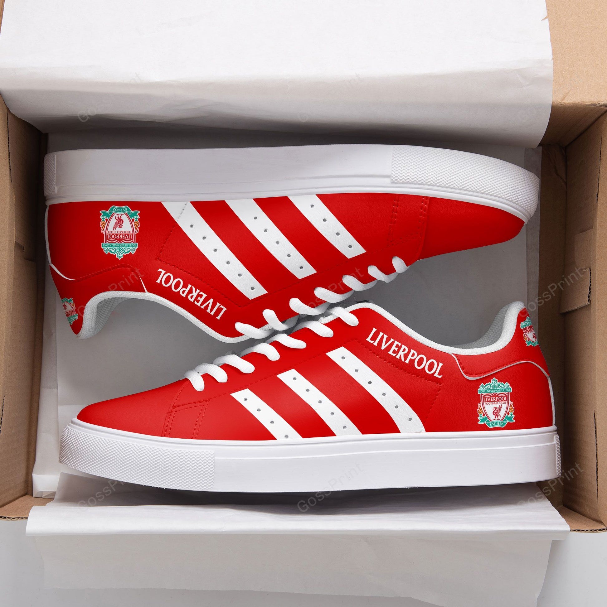 Footwearstorm Liverpool F.C. Skate Stan Shoes Sneakes For Men And Women 2