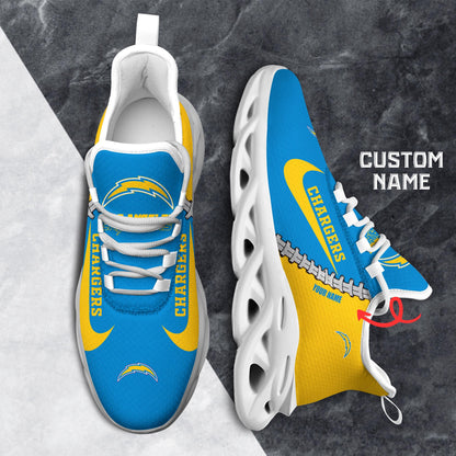 Footwearstorm Los Angeles Chargers Max Soul Shoes Sneakers For Men And Women 2