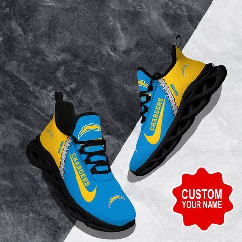 Footwearstorm Los Angeles Chargers Max Soul Shoes Sneakers For Men And Women 2