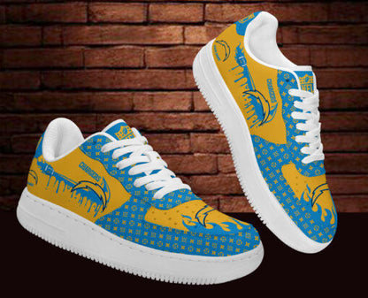 Footwearstorm Los Angeles Chargers NFL Air Low-Top Sneakers Shoes For Men And Women 1205763